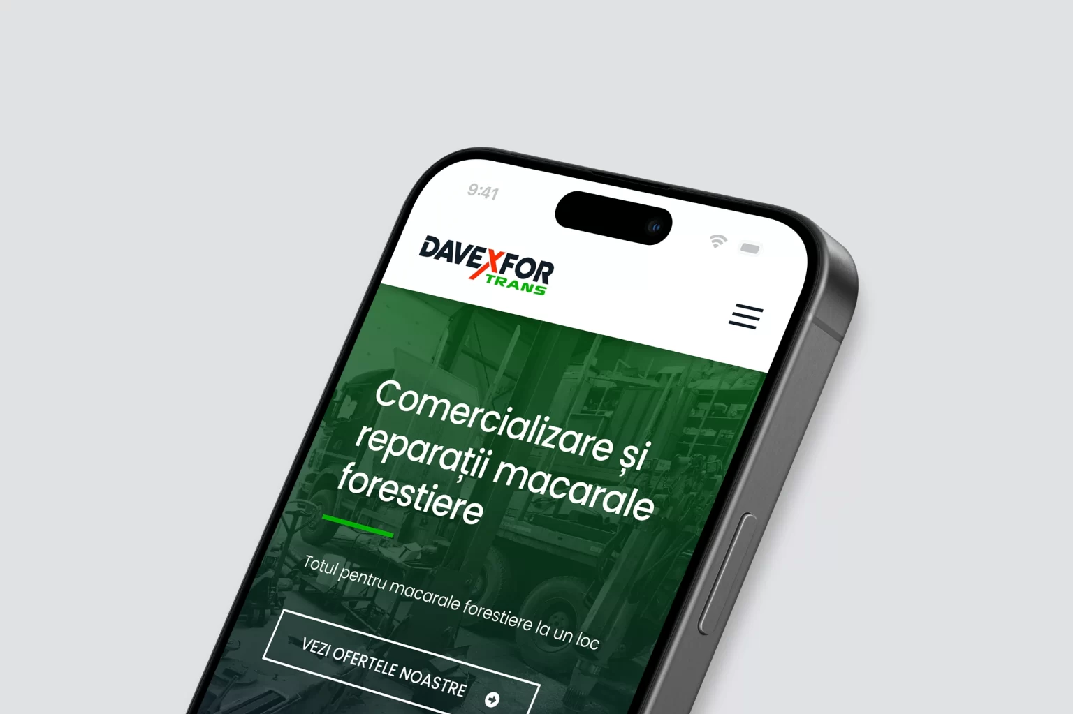 davexfor-trans—mobile-website-ui